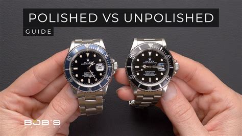 rolex finishing|do rolex watches polish.